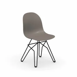 1664 Academy Connubia© Chaise design en polypropylène et métal