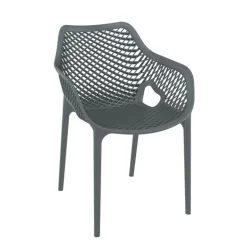 Air XL Fauteuil de jardin moderne ajouré en polypropylène