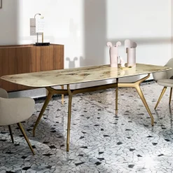 Arkos Sovet® Table design rectangulaire en céramique fabriquée en Italie