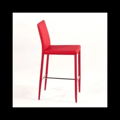 Beo Tabouret contemporain italien en cuir