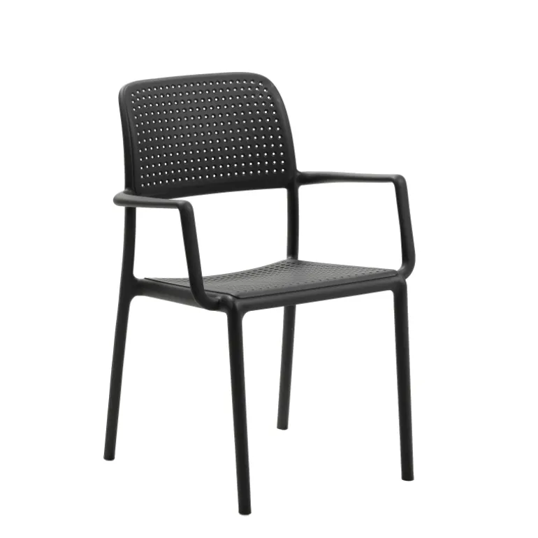 Bora Fauteuil empilable en polypropylène