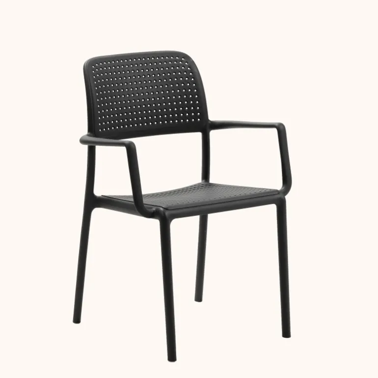Bora Fauteuil empilable en polypropylène