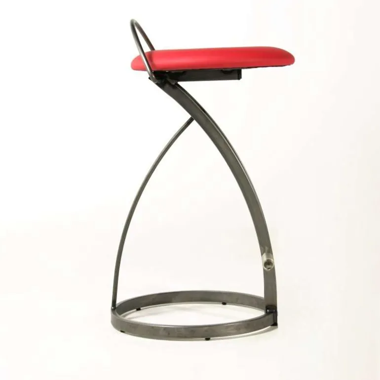 Café Carrier® Tabouret snack moderne sans dossier en synthétique et métal