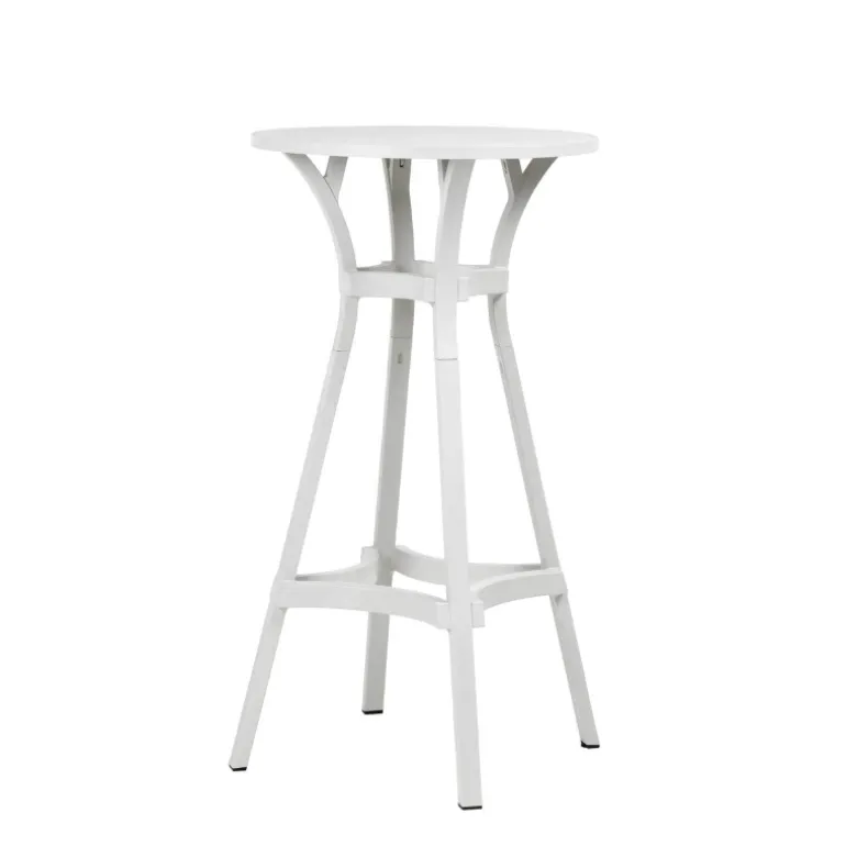 Combo Table de jardin ronde recyclée