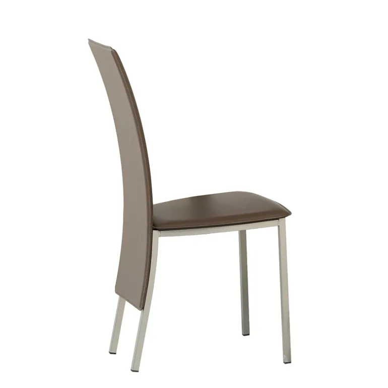 Elyn Chaise contemporaine de salle à manger en simili