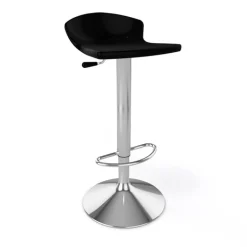 Guliver Tabouret italien réglable en hauteur et pivotant en technopolymère et métal chromé