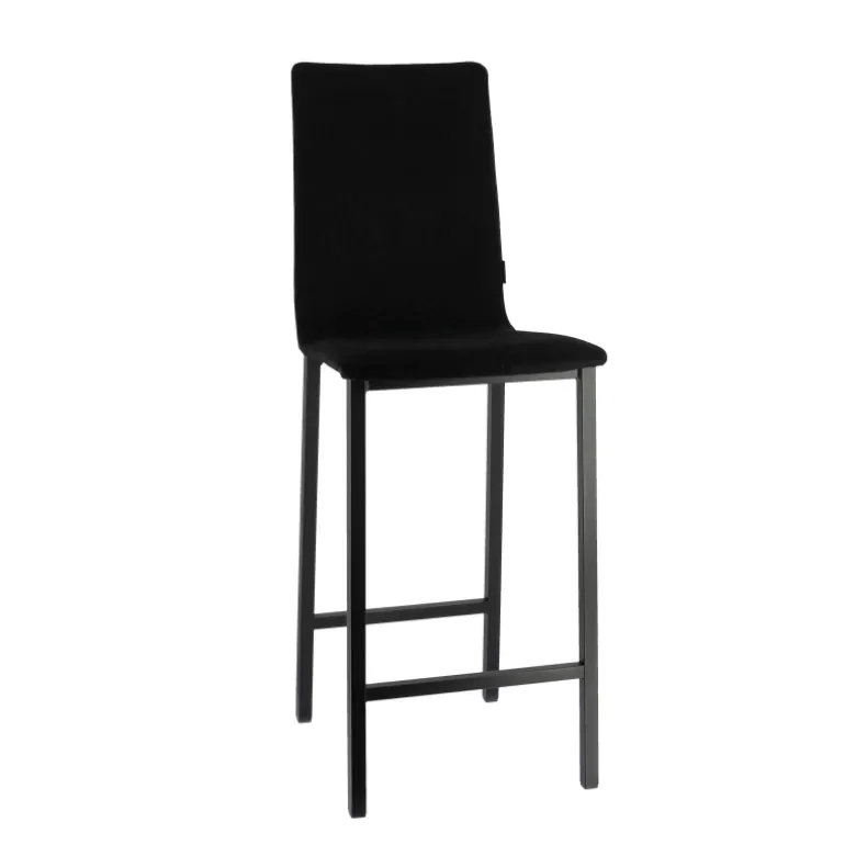 Koko Mobliberica® Tabouret snack en tissu dossier haut