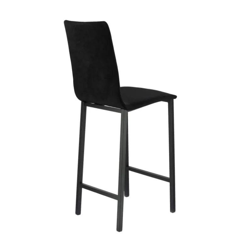 Koko Mobliberica® Tabouret snack en tissu dossier haut