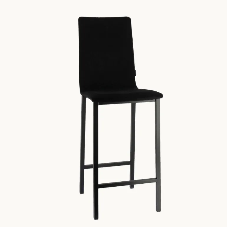 Koko Mobliberica® Tabouret snack en tissu dossier haut