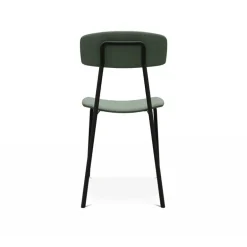 Lazio Chaise en tissu de style rétro fabriquée en Belgique
