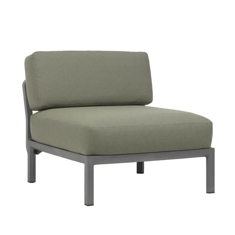 Maximo elemento Fauteuil de jardin sans accoudoirs configurable