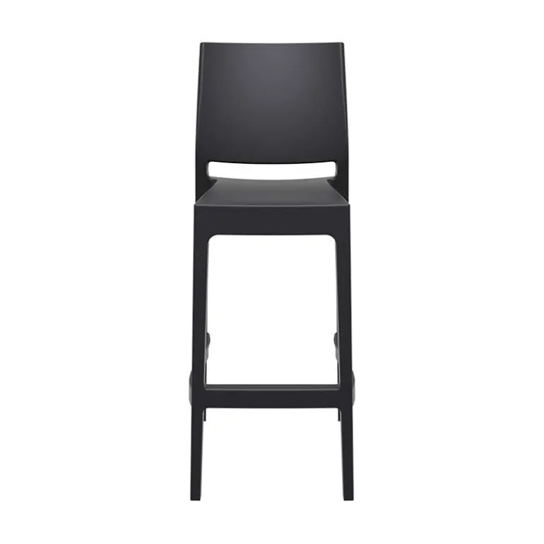 Maya Tabouret de bar empilable en polypropylène