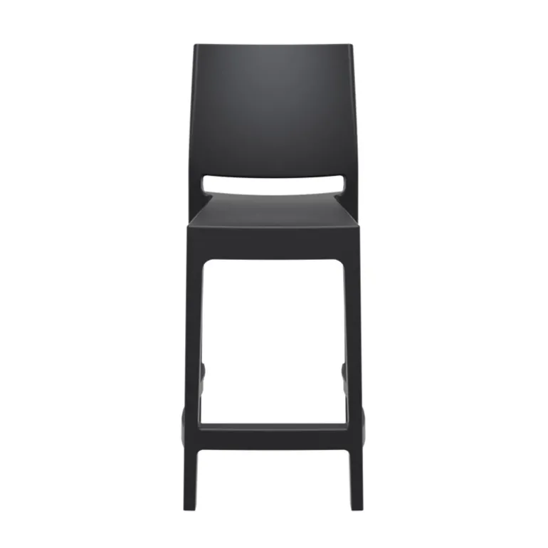 Maya Tabouret snack moderne empilable en polypropylène
