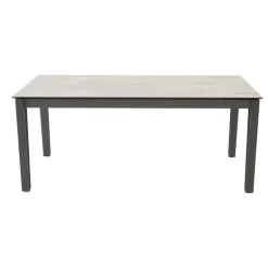 Okaso Table extensible moderne en céramique pieds en épingle