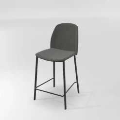 Olivia Tabouret snack moderne en tissu