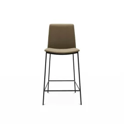 Primera Tabouret snack de style contemporain belge en tissu