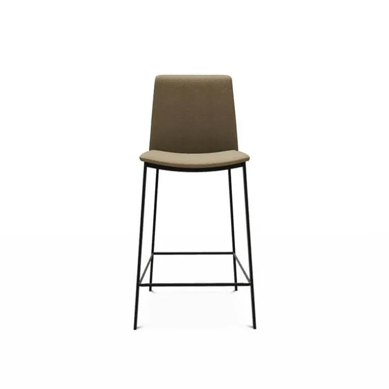 Primera Tabouret snack de style contemporain belge en tissu