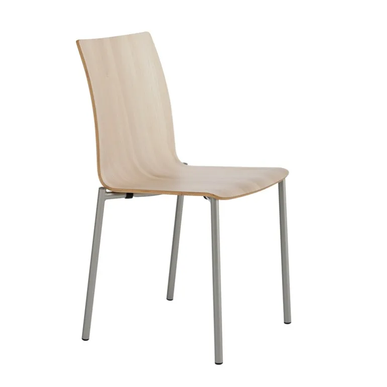 Pro's Chaise moderne en métal et stratifié