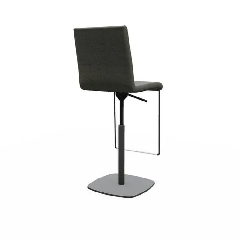 Sherpa Tabouret haut réglable et pivotant en tissu fabriqué en Belgique