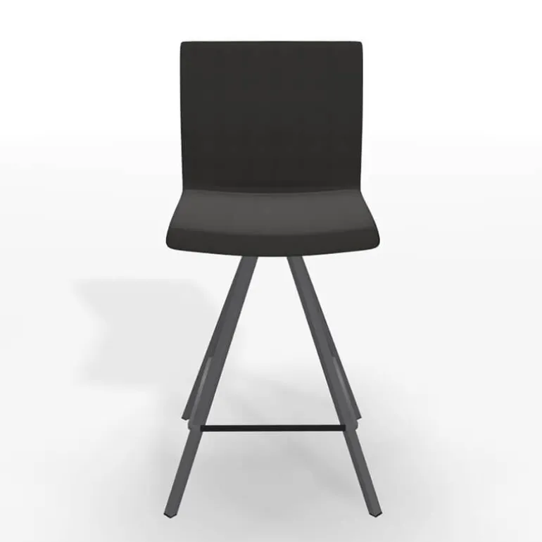Silva Tabouret snack design tissu et métal