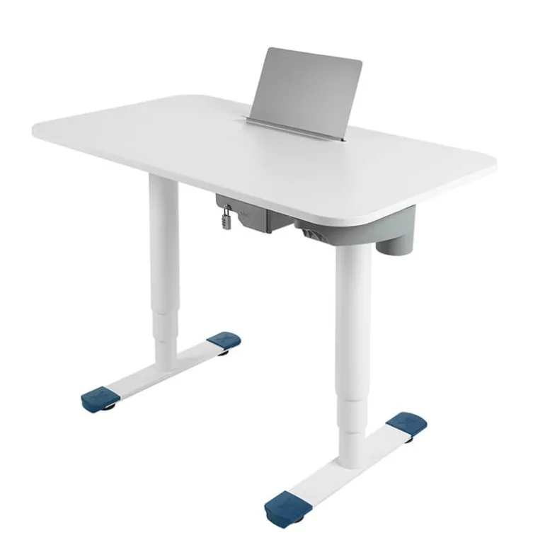 Sitness X Up 20/30 Bureau électrique réglable en hauteur rectangulaire blanc