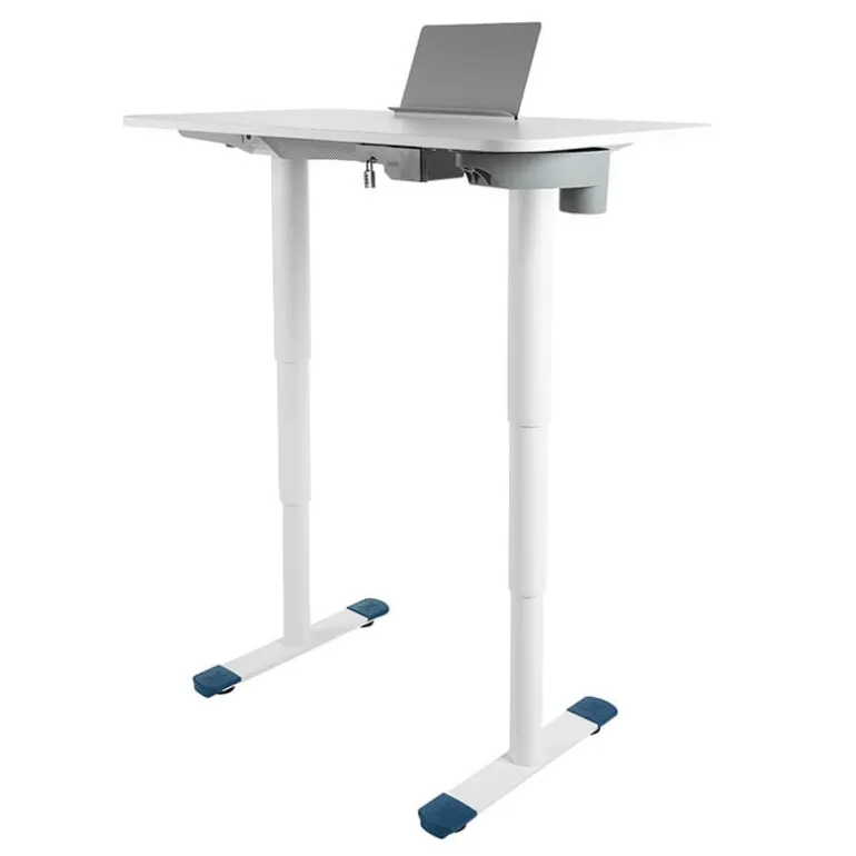 Sitness X Up 20/30 Bureau électrique réglable en hauteur rectangulaire blanc