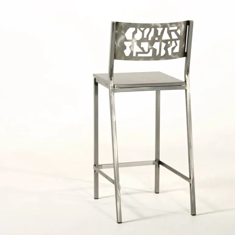 Slide Carrier® Tabouret snack en acier style industriel