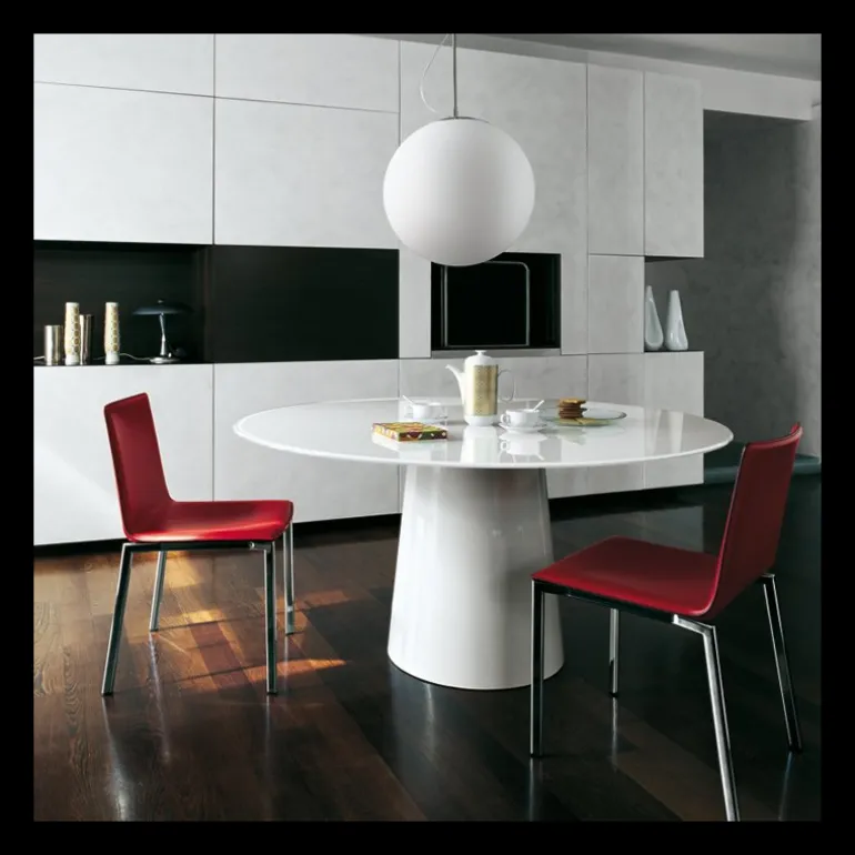 Totem Sovet® Table ronde design en verre