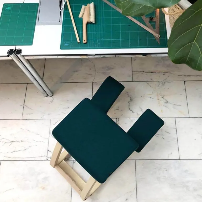 Variable Varier® Chaise de bureau ergonomique à bascule en tissu
